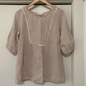 ROOLEE Linen/Cotton Blouse